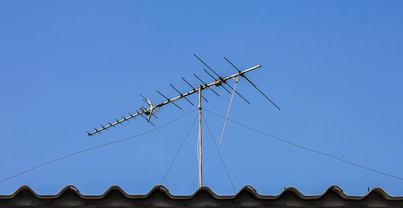 Antenna Installation in Clear Weather